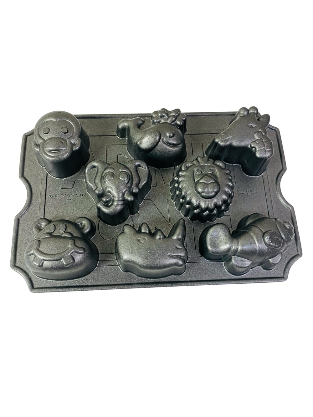 Nordic Ware Zoo Friends Mini Cake Pan 8 Cavities